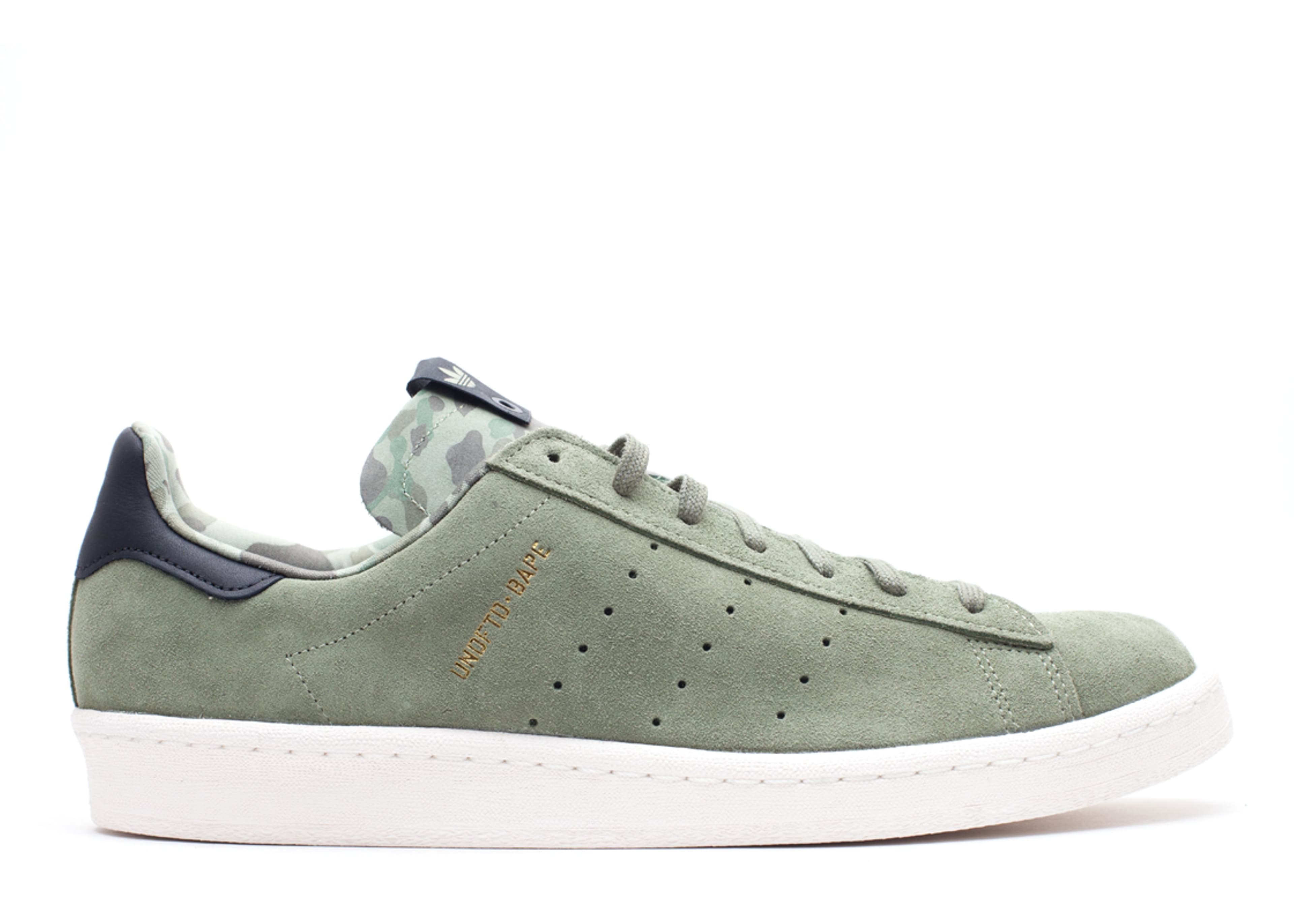 Undefeated x A Bathing Ape x Campus 80s 'Olive'