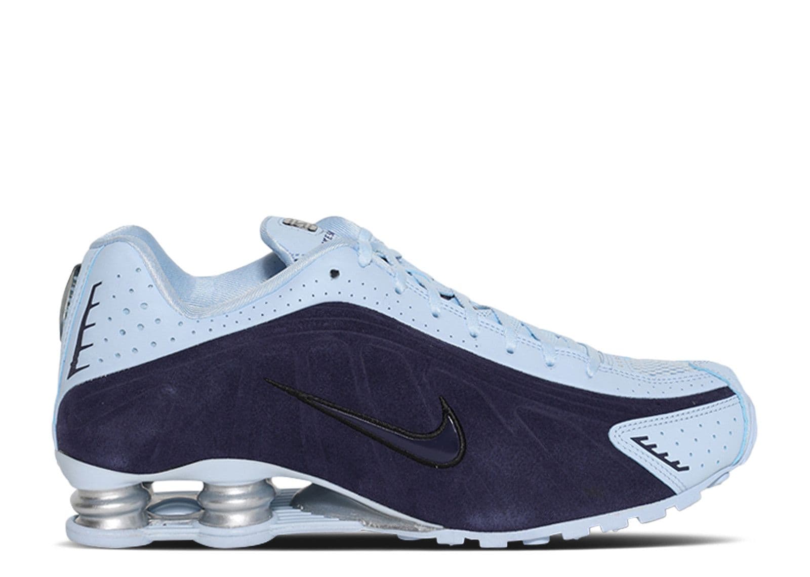 Wmns Shox R4 'Imperial Purple Celestine Blue'