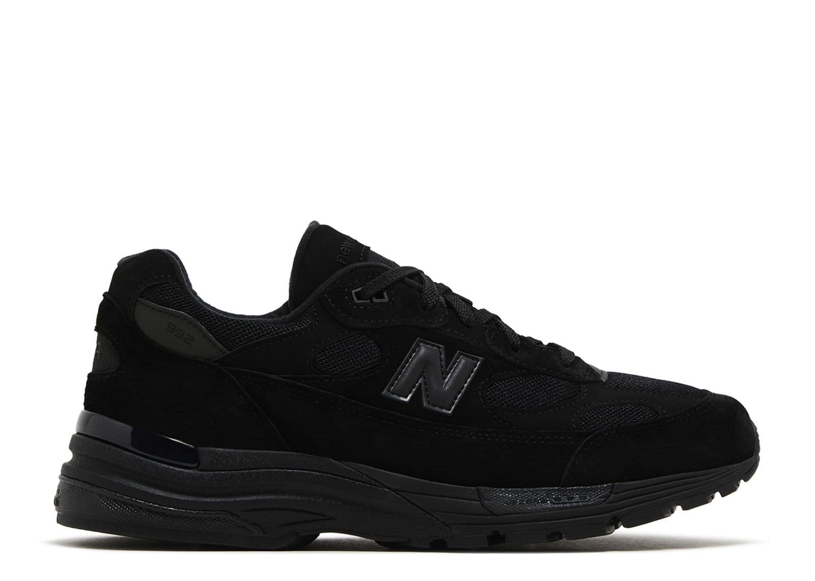 New Balance 992 Made in USA 'Triple Black' 2025
