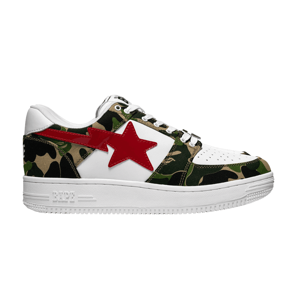 Bapesta Low 'Green Camo'