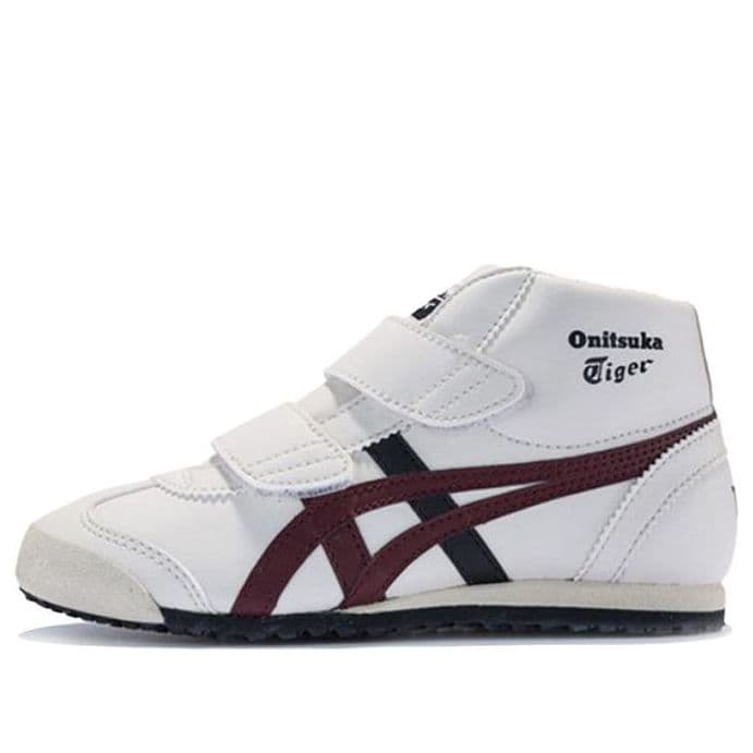 Onitsuka Tiger Mexico Mid Running Shoes Runner K Creamy/Brown/Red