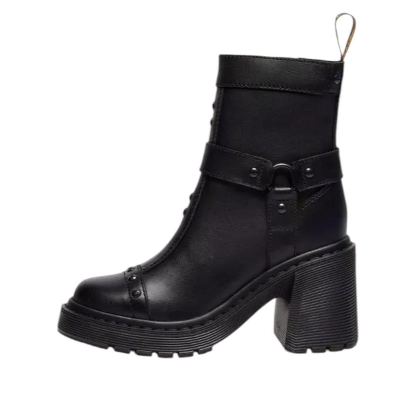 Dr. Martens Spence Harness Sendal Heeled Chelsea Boots 'Black'