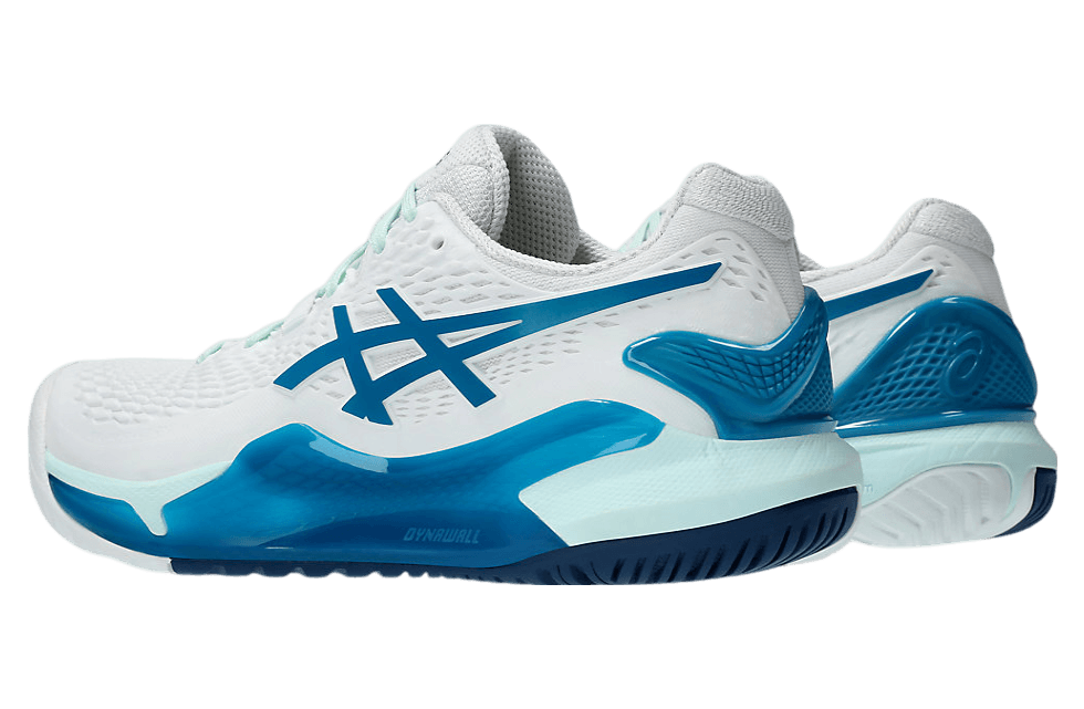 Wmns Gel Resolution 9 'White Teal Blue'