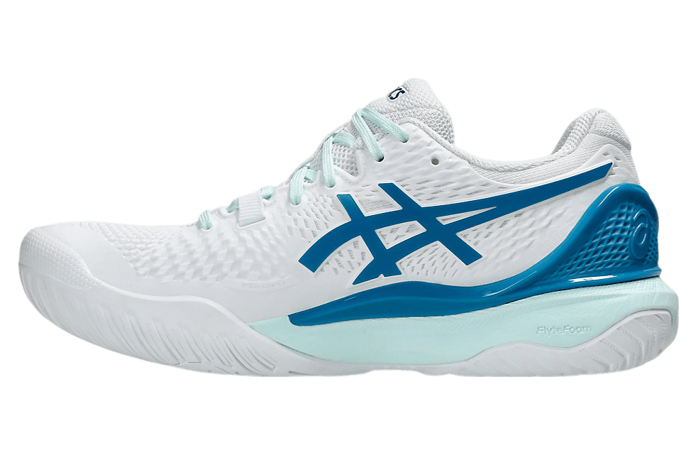 Wmns Gel Resolution 9 'White Teal Blue'