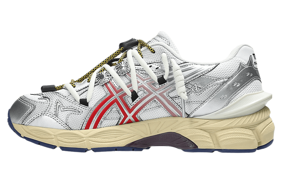 TOGA x Gel Cumulus 16 TG 'White Red Pure Silver'