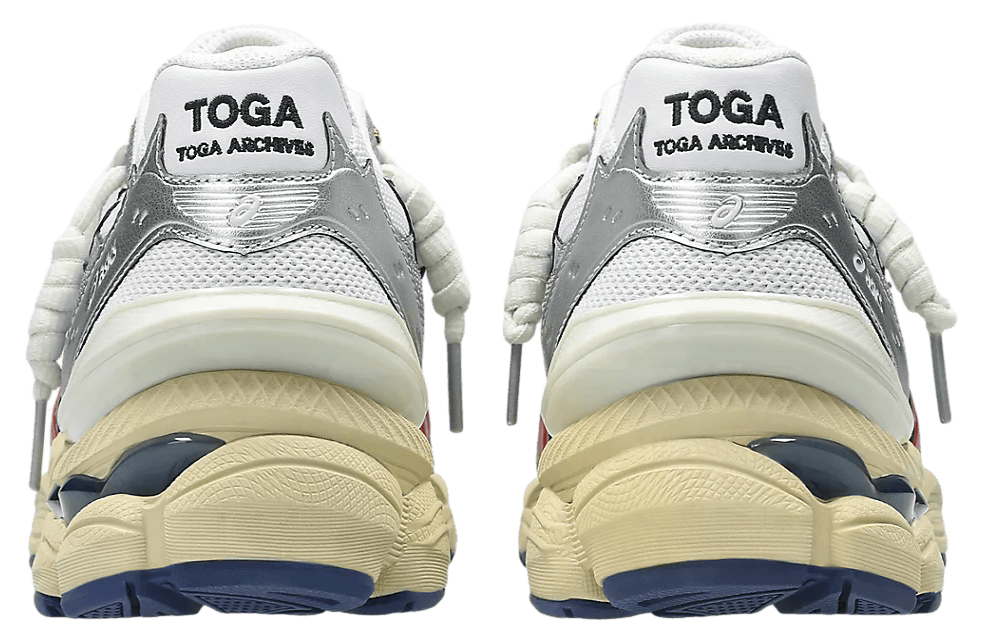 TOGA x Gel Cumulus 16 TG 'White Red Pure Silver'