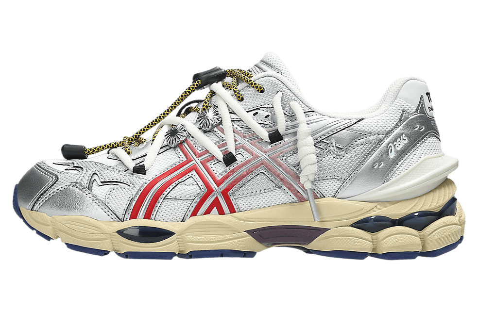 TOGA x Gel Cumulus 16 TG 'White Red Pure Silver'