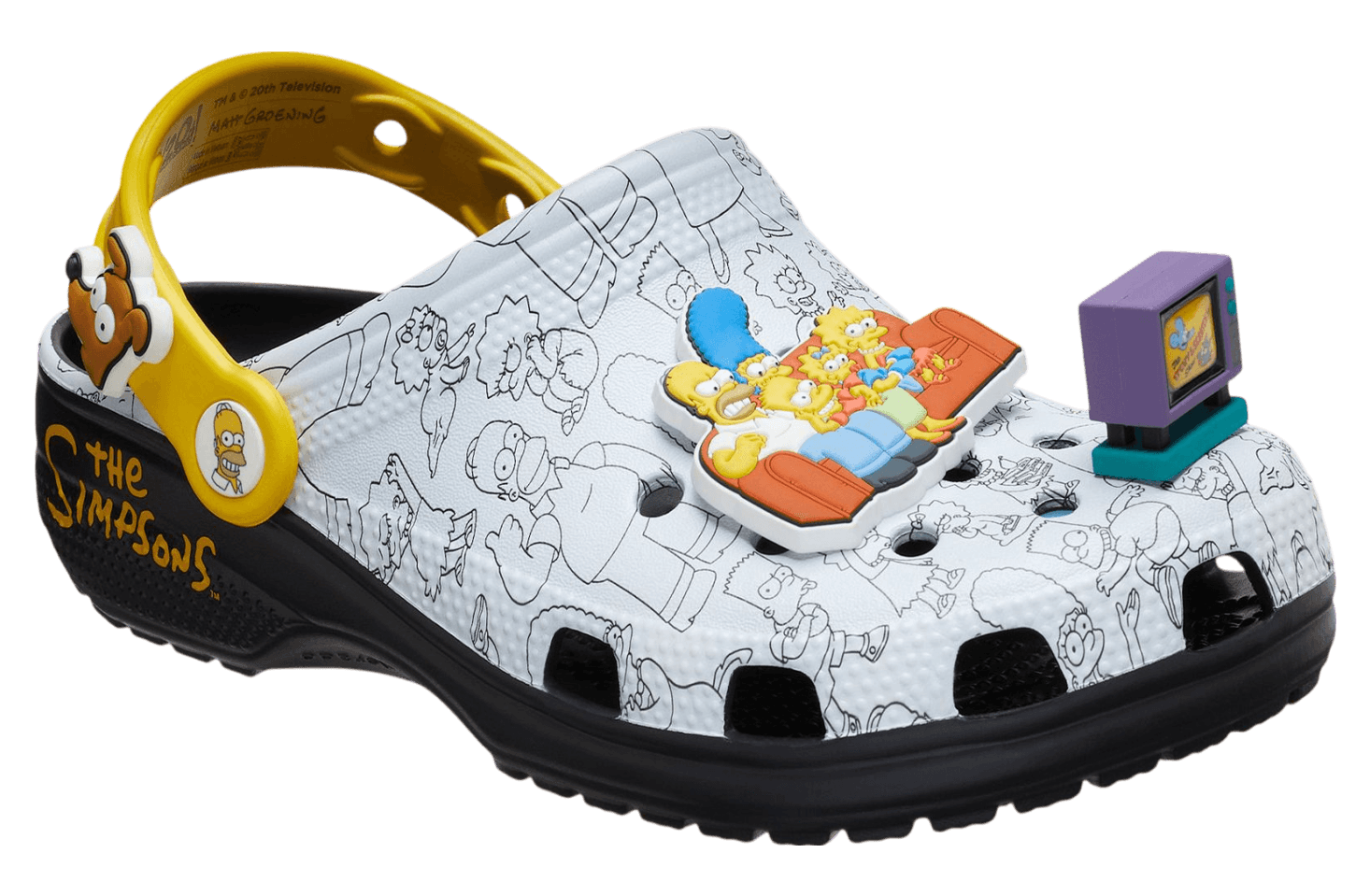 The Simpsons x Crocs Classic Clog Family