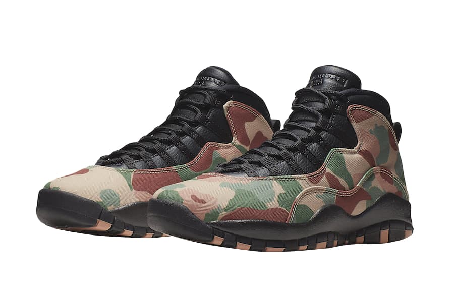 Jordan 10 Retro 'Desert Camo'