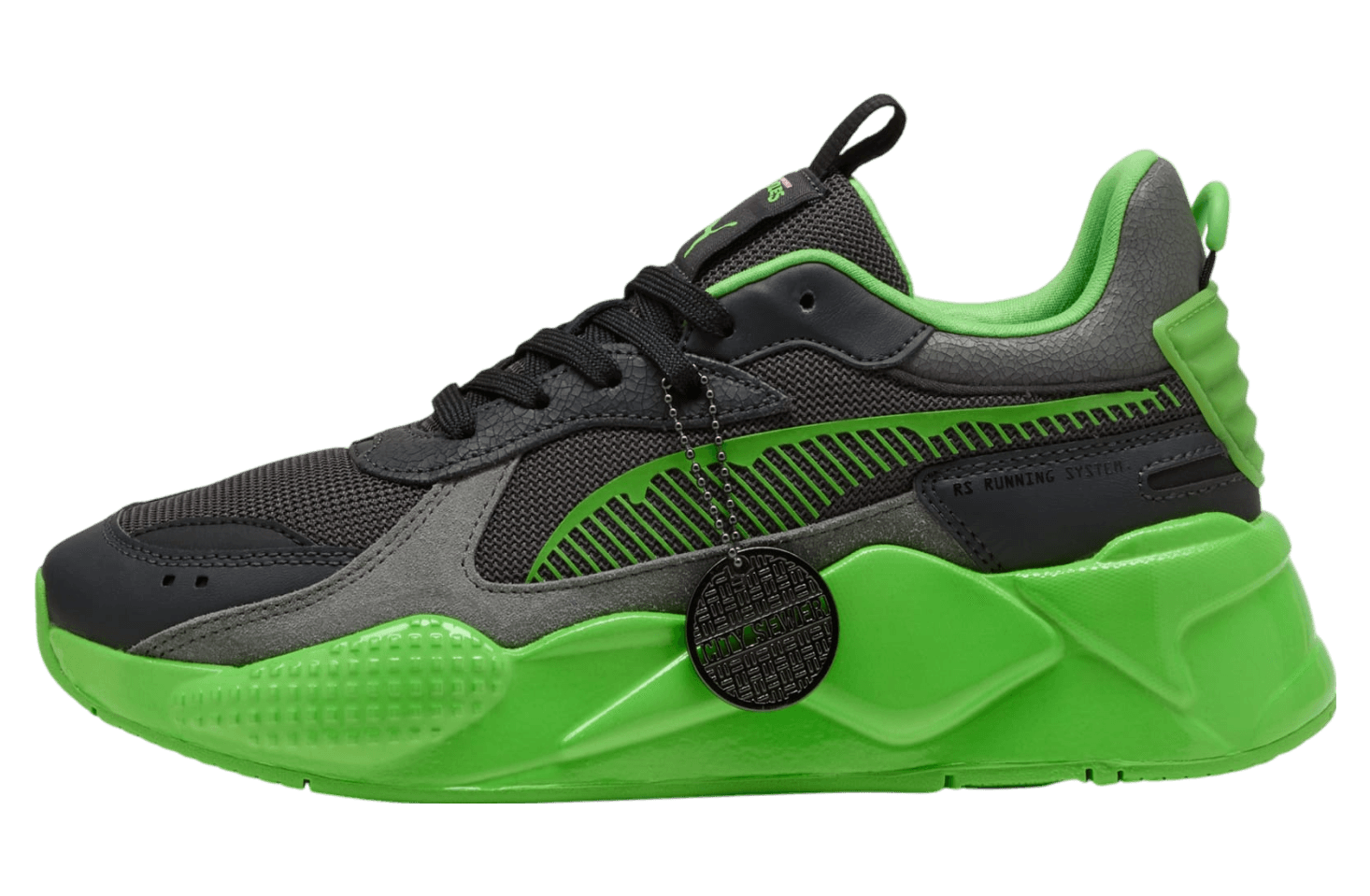 Puma x Tmnt RS-X Black / Leafy Green