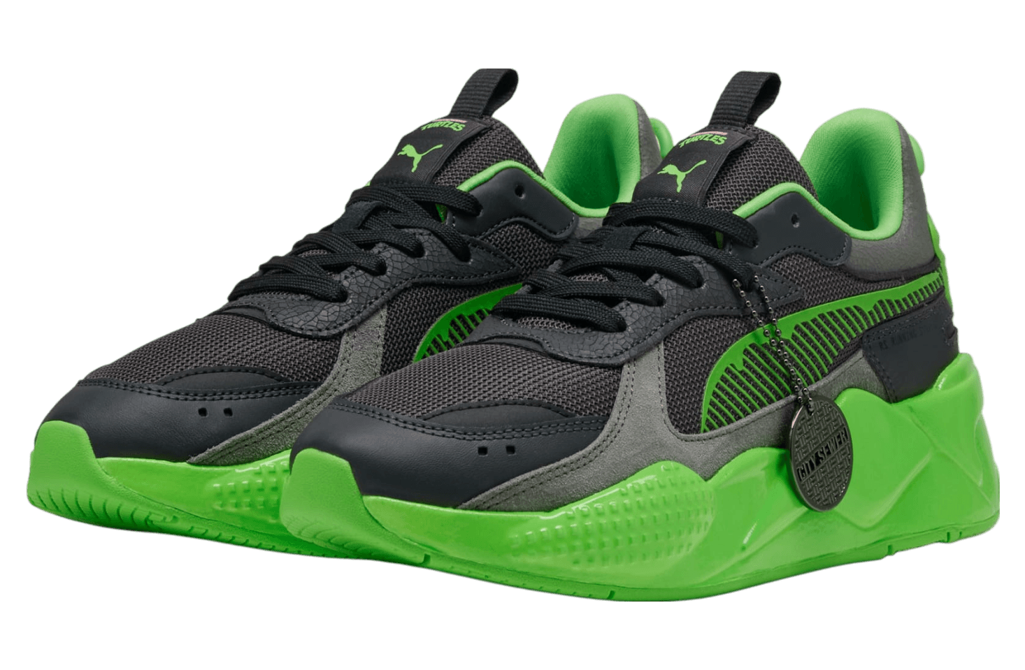 Puma x Tmnt RS-X Black / Leafy Green