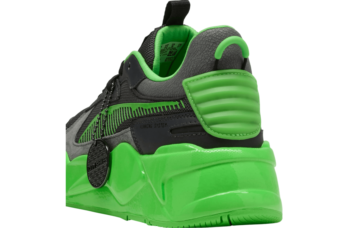 Puma x Tmnt RS-X Black / Leafy Green