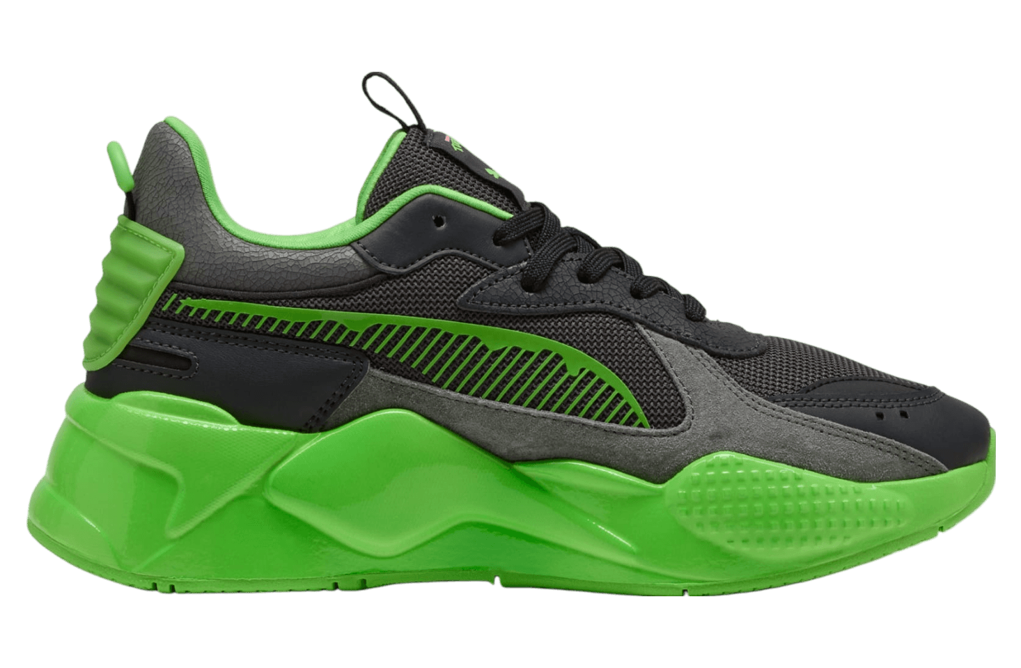 Puma x Tmnt RS-X Black / Leafy Green