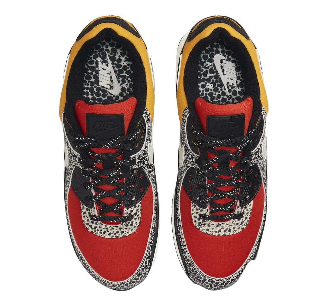 Nike Air Max 90 SE Safari Black Chile Red