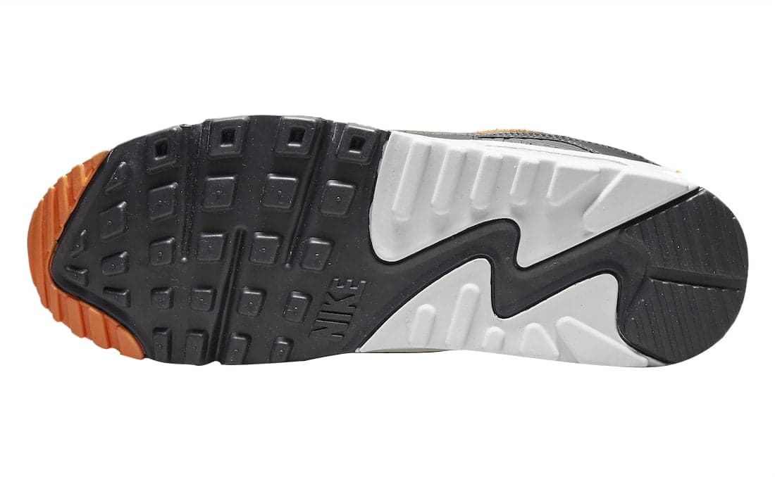 Nike Air Max 90 White Black Orange