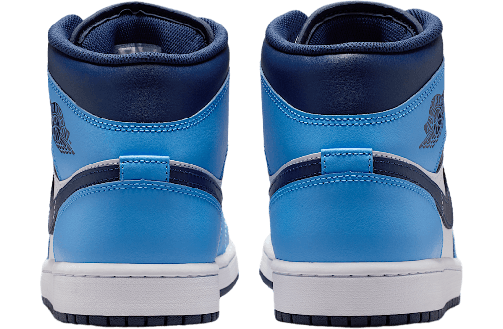 Air Jordan 1 Mid University Blue / White