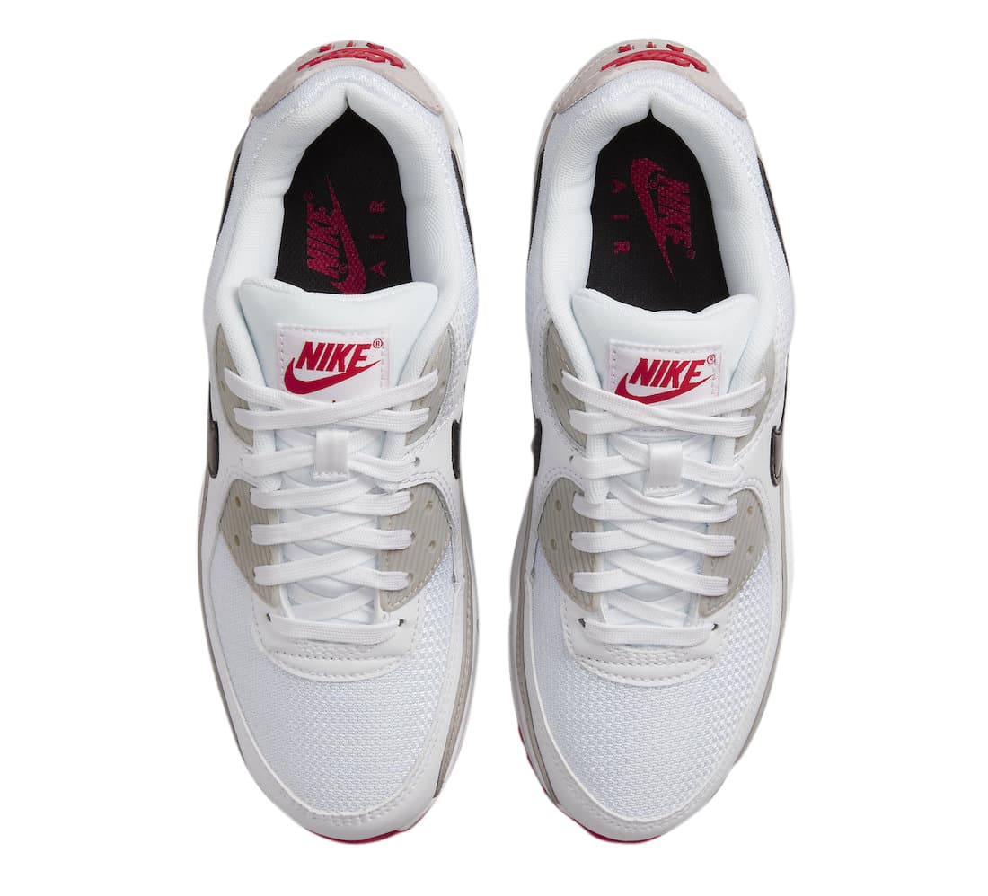Nike Air Max 90 White Grey Red