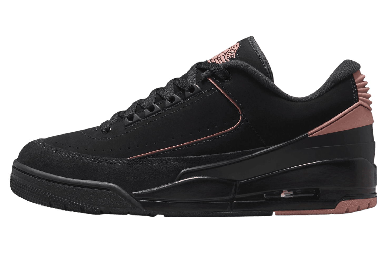 Air Jordan 2/3 Black / Rust Pink