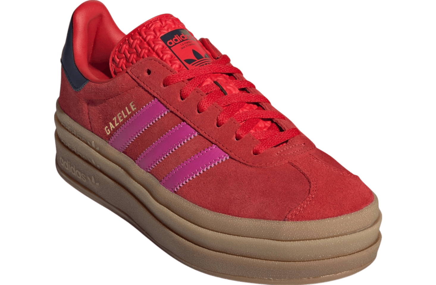 Adidas Gazelle Bold WMNS Red / Semi Lucid Fuchsia