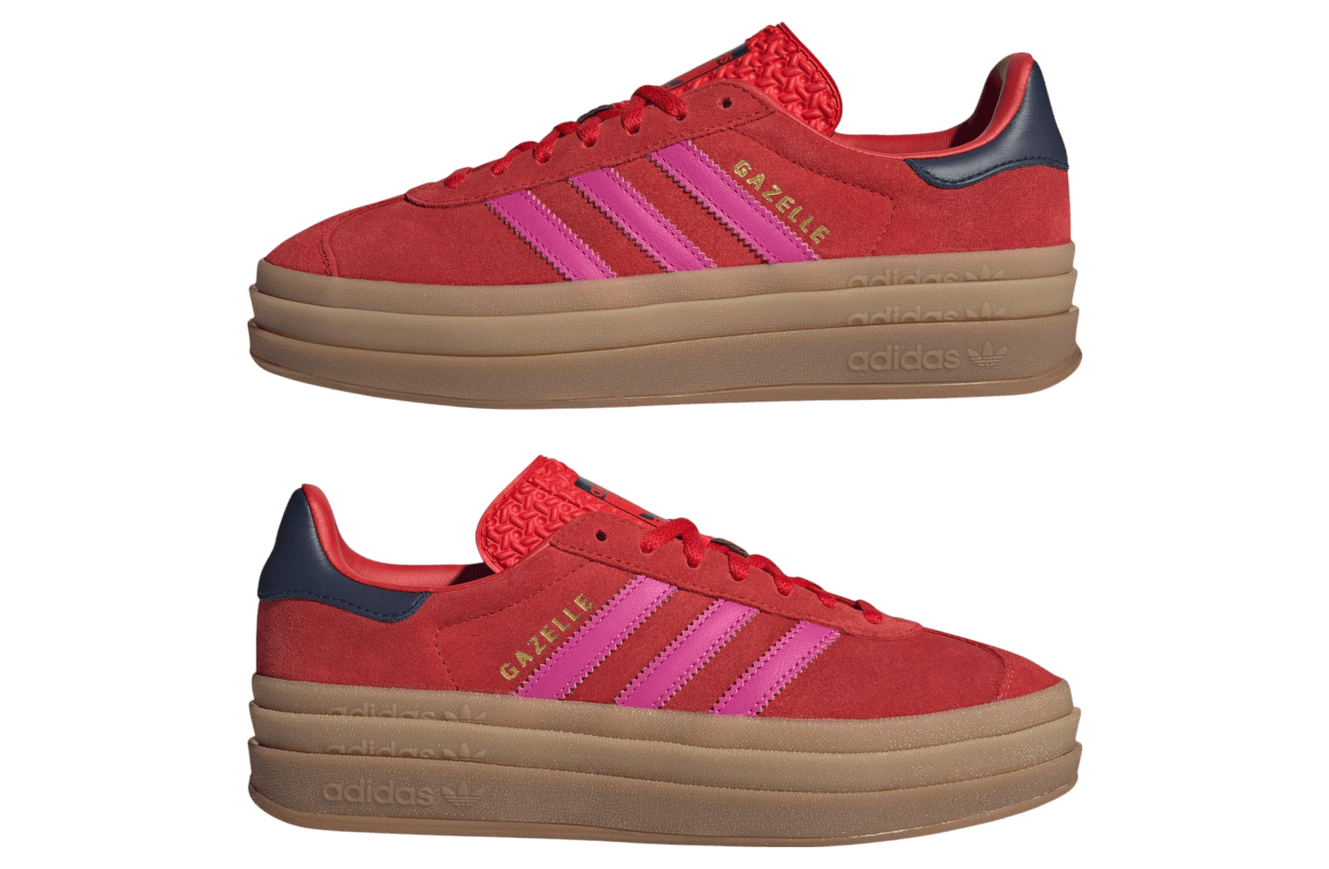 Adidas Gazelle Bold WMNS Red / Semi Lucid Fuchsia