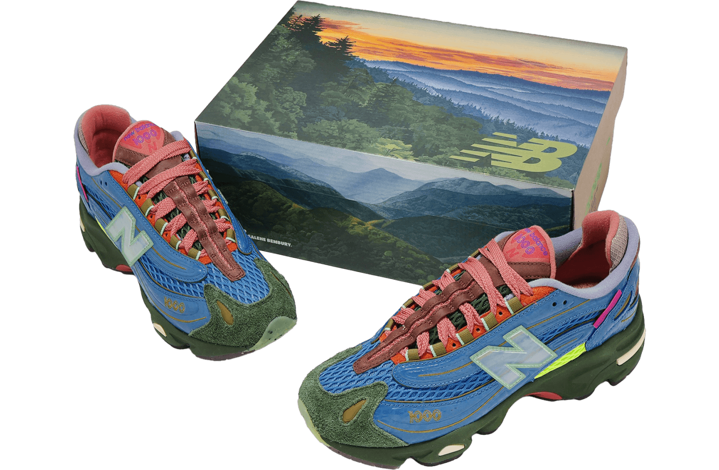 New Balance 1000 Blue / Multi