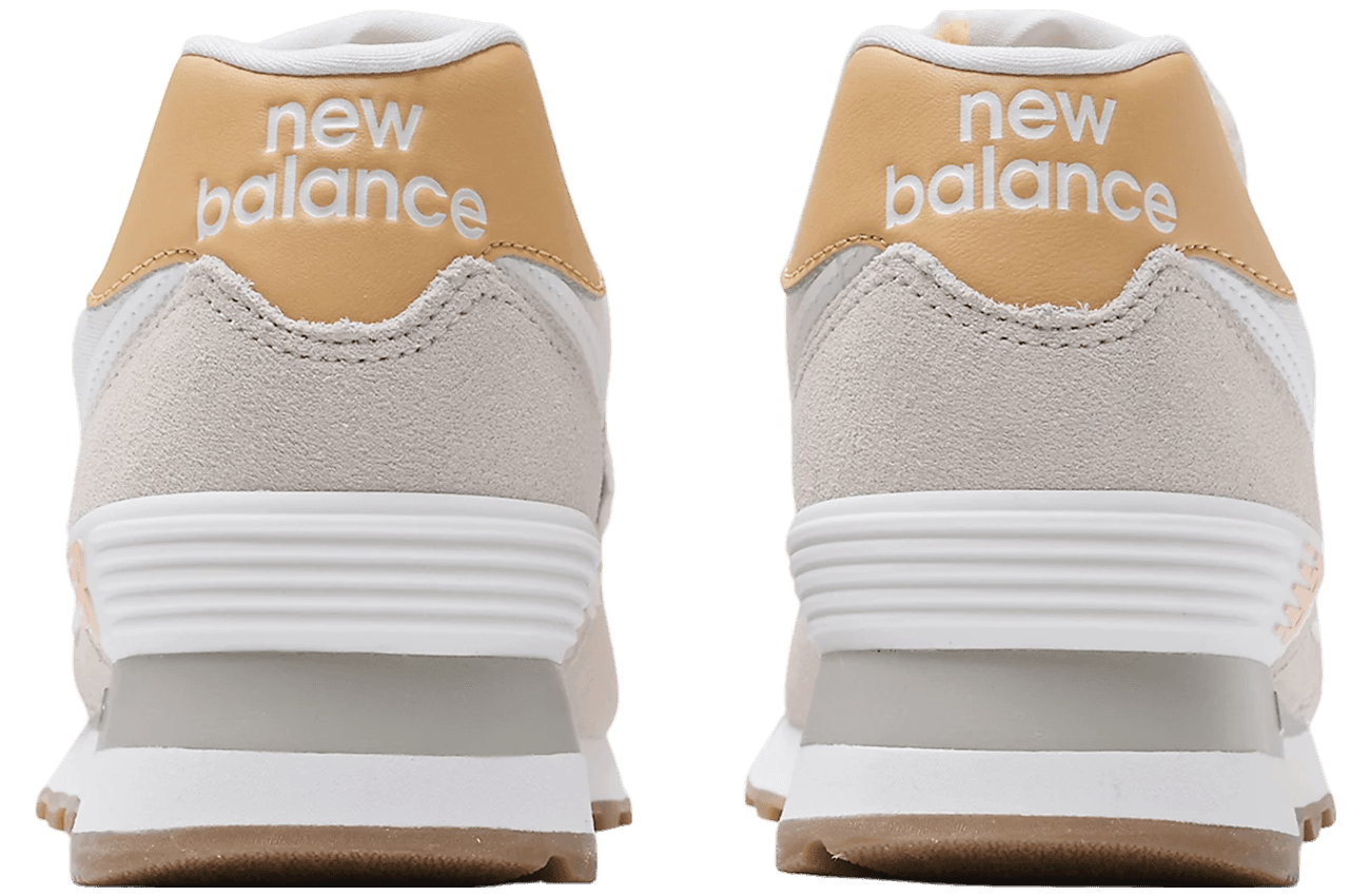 New Balance 574 WMNS Timberwolf / Alpha Orange