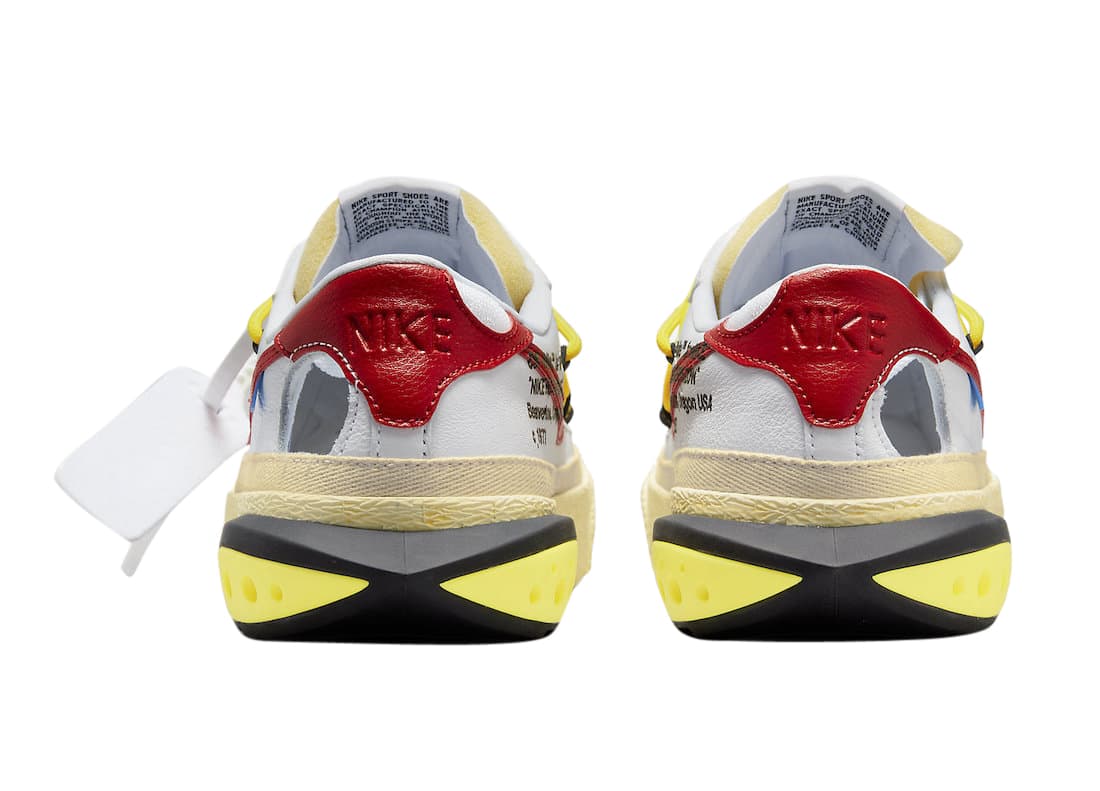 Off-White x Blazer Low 'White University Red'