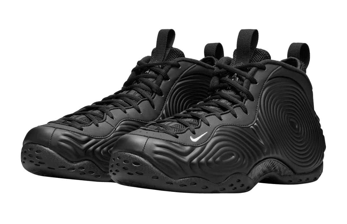 Comme des Garçons Homme Plus x Air Foamposite One 'Black'