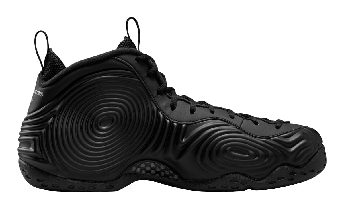 Comme des Garçons Homme Plus x Air Foamposite One 'Black'