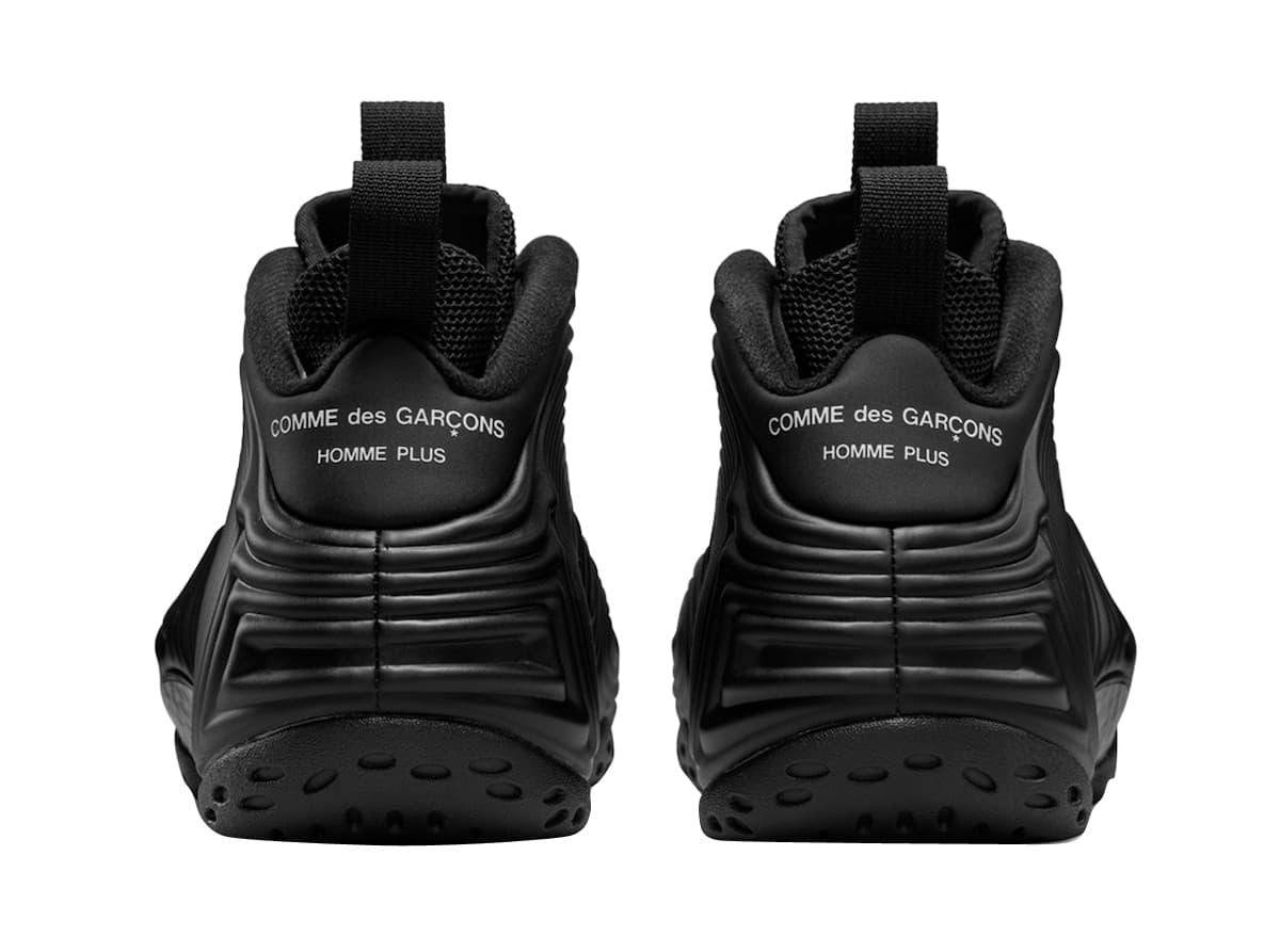 Comme des Garçons Homme Plus x Air Foamposite One 'Black'