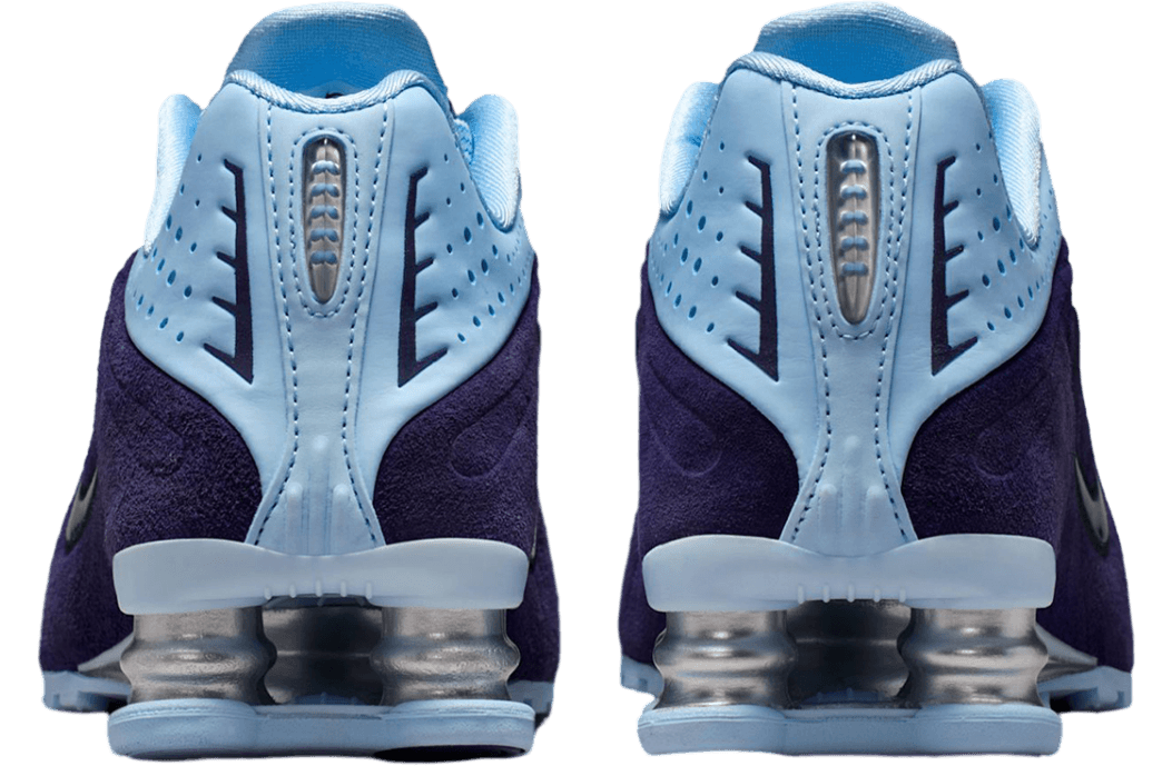 Wmns Shox R4 'Imperial Purple Celestine Blue'