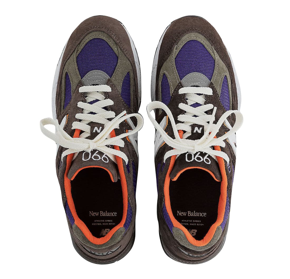 New Balance Teddy Santis x 990v2 Made in USA 'Brown Purple'