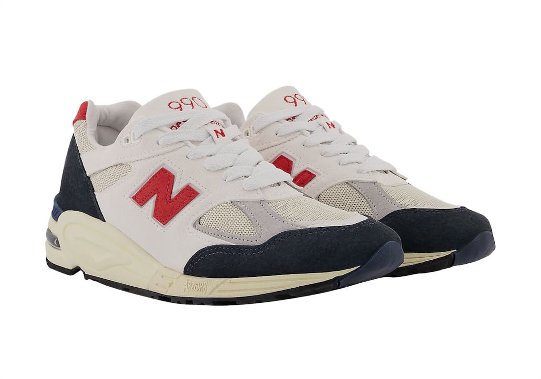 New Balance Teddy Santis x 990v2 Made in USA 'Navy Sea Salt'
