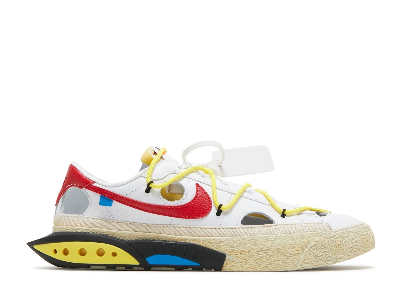Off-White x Blazer Low 'White University Red'