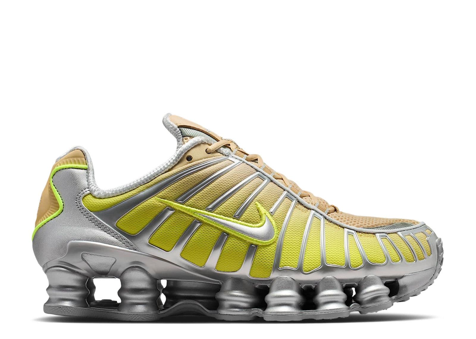 Nike Shox TL Fade 'Team Gold/Metallic Silver/Pure Platinum/Volt'