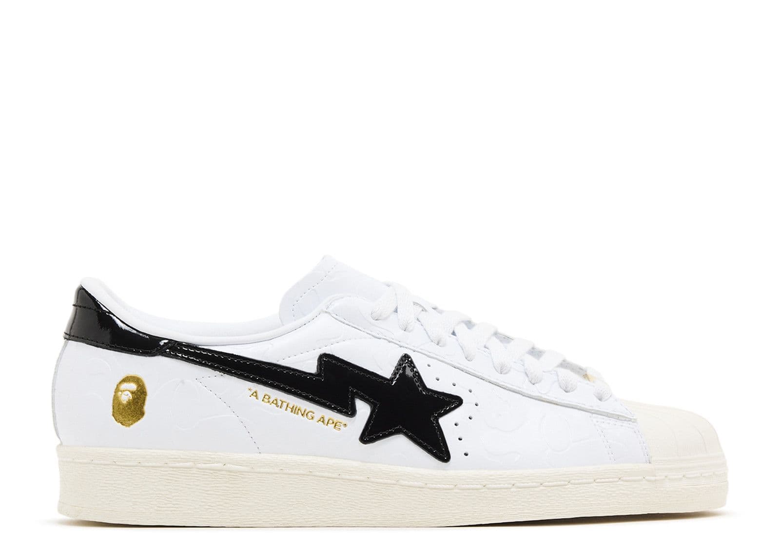 BAPE x Superstar Vintage 'White Black'