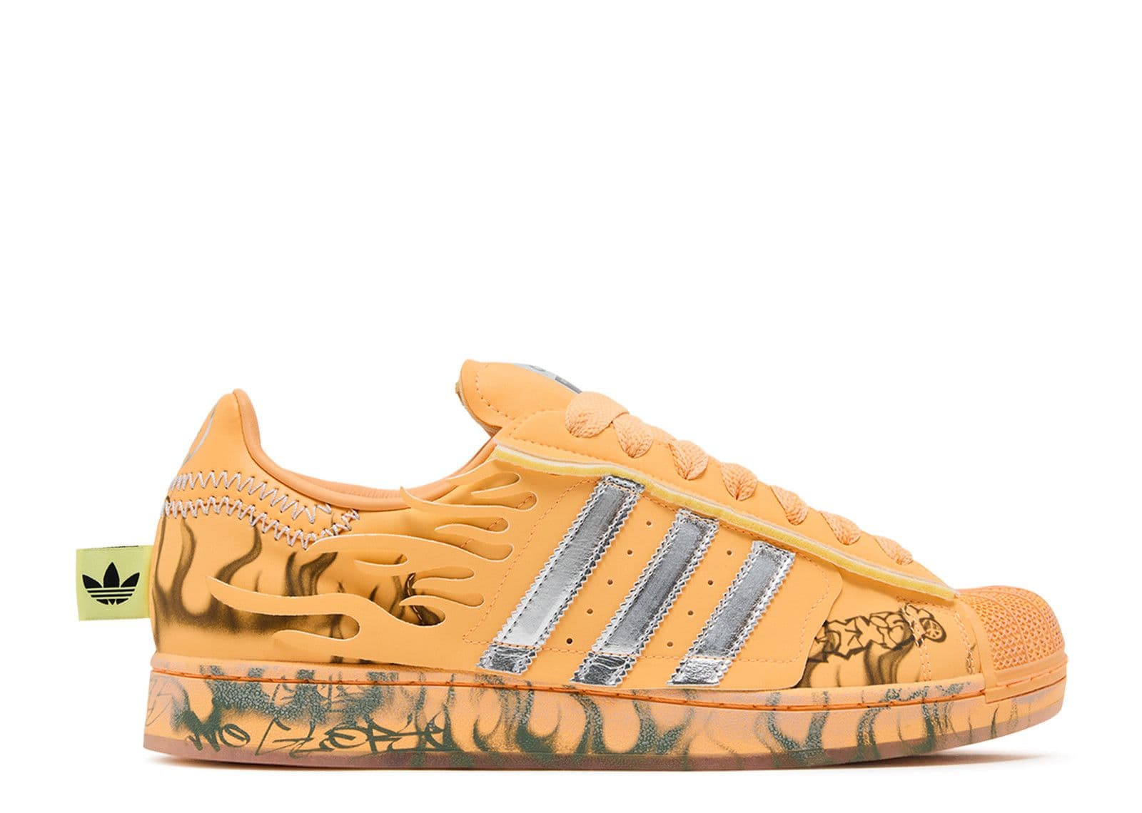 Hellstar x Adidas Superstar 'Hazy Orange'