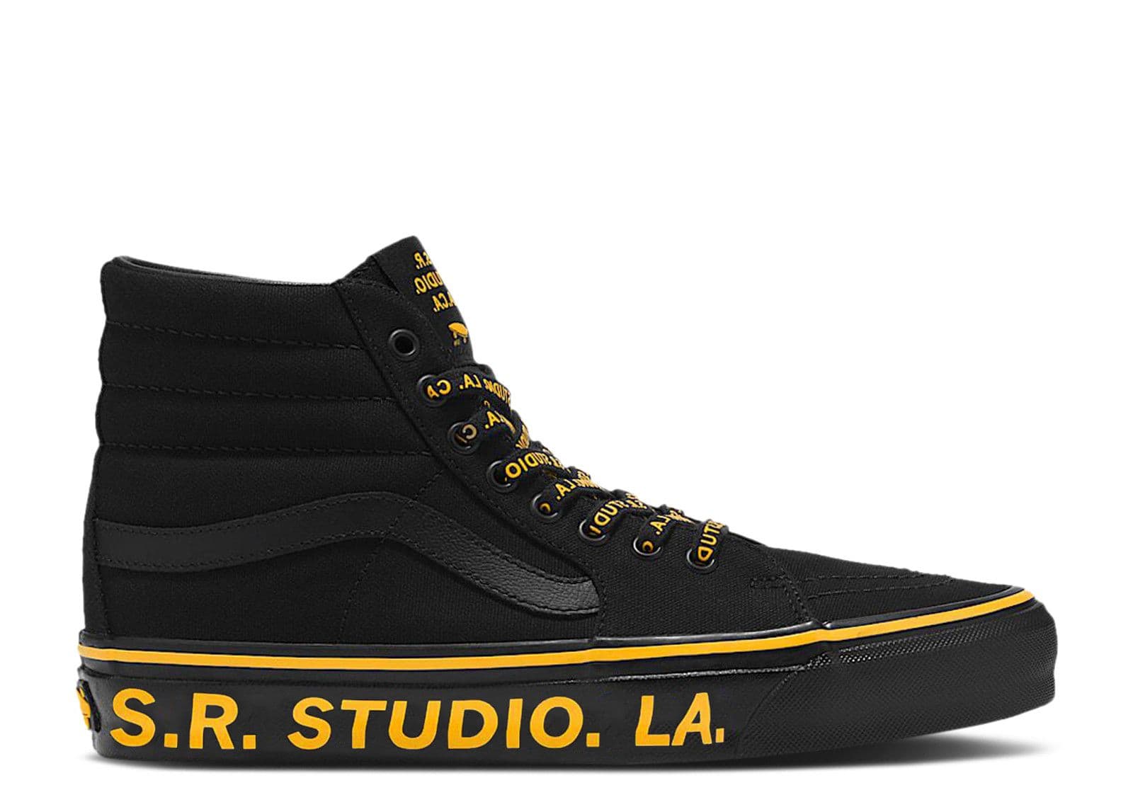 S.R. STUDIO. LA. CA. x Sk8-Hi Reissue 38 Vibram 'Black Orange'
