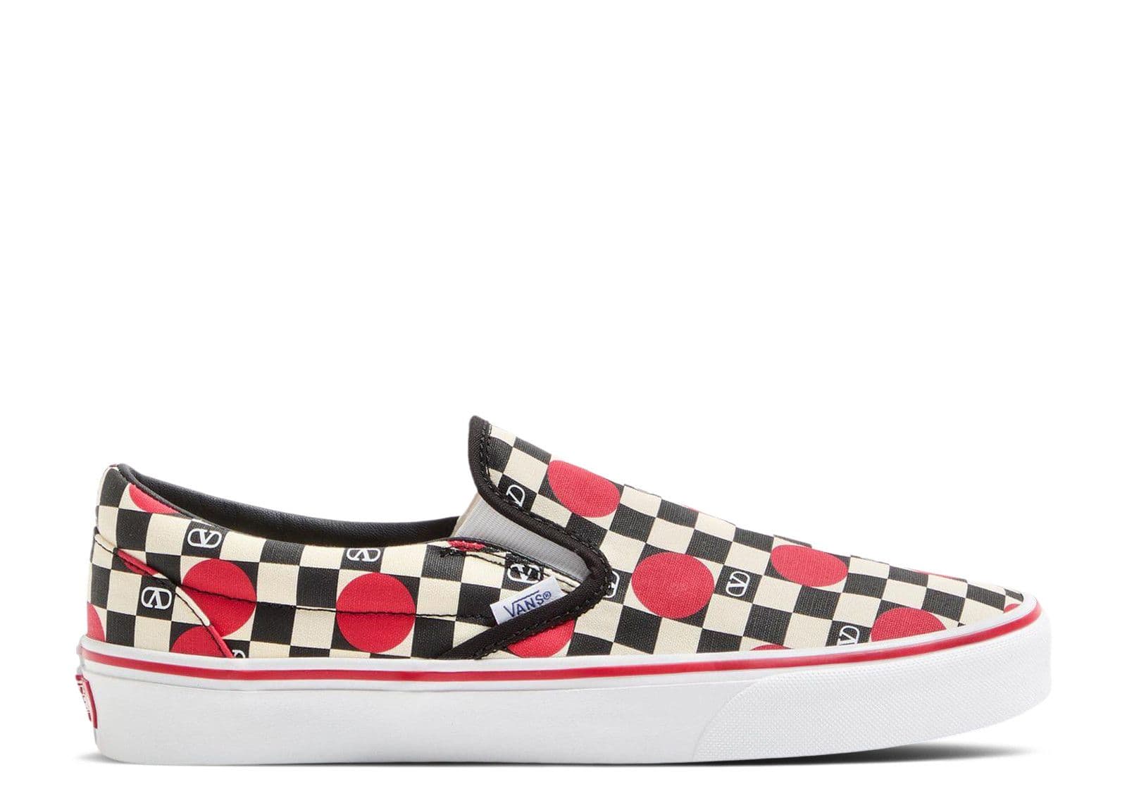 Valentino Garavani x Classic Slip-On 'Big Dots - Black White Red'