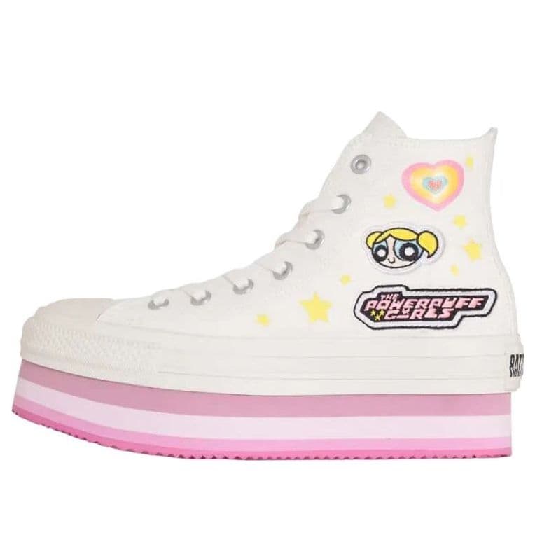 Converse Chuck Taylor All Star Chunkyline Hi 'The Powerpuff Girls White'
