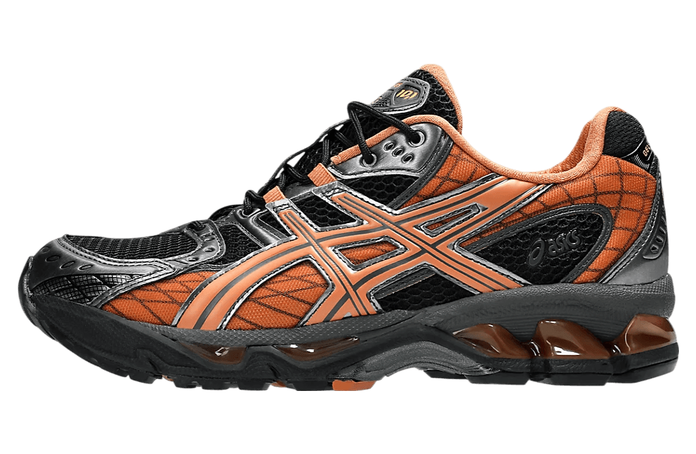 Gel Nimbus 10.1 'Black Rust Orange'