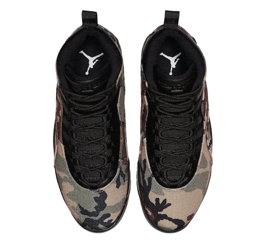 Jordan 10 Retro 'Woodland Camo'