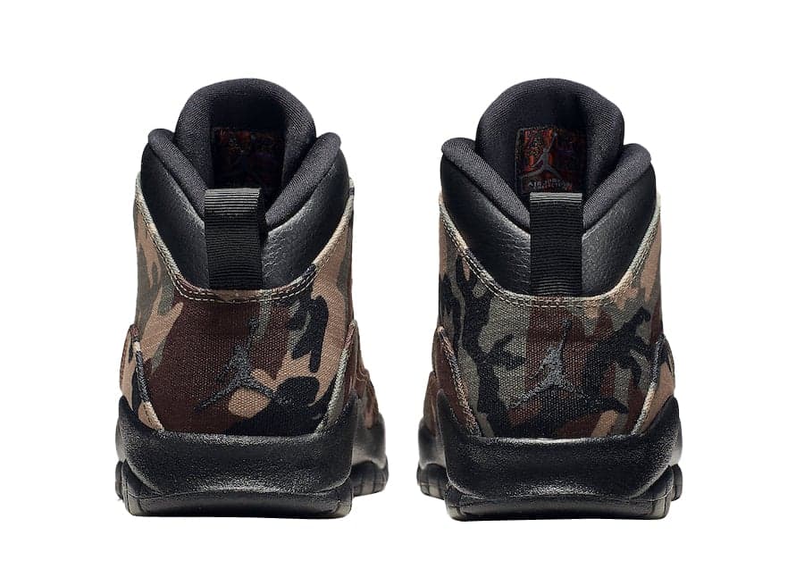 Jordan 10 Retro 'Woodland Camo'