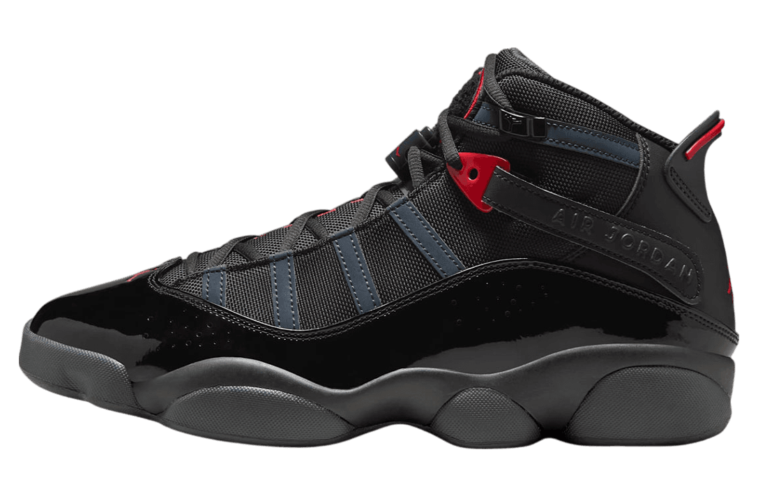 Jordan 6 Rings 'Anthracite Fire Red'