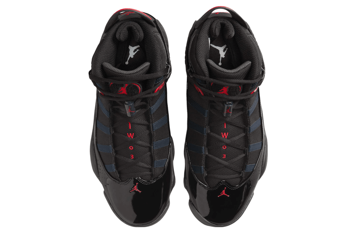 Jordan 6 Rings 'Anthracite Fire Red'