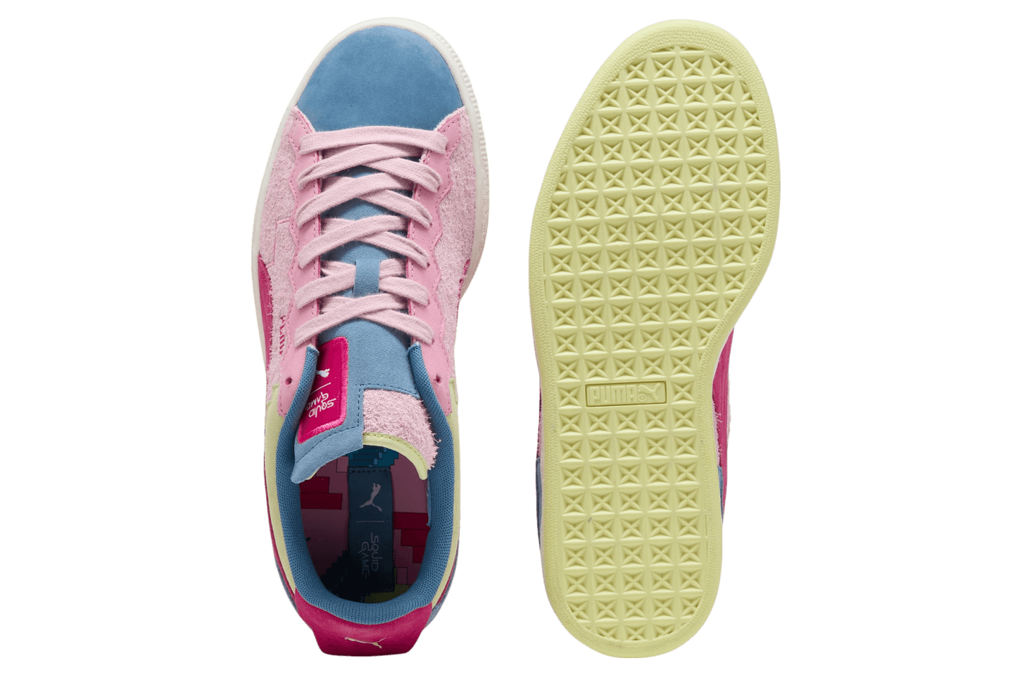 Squid Game x Puma Suede Multicolor