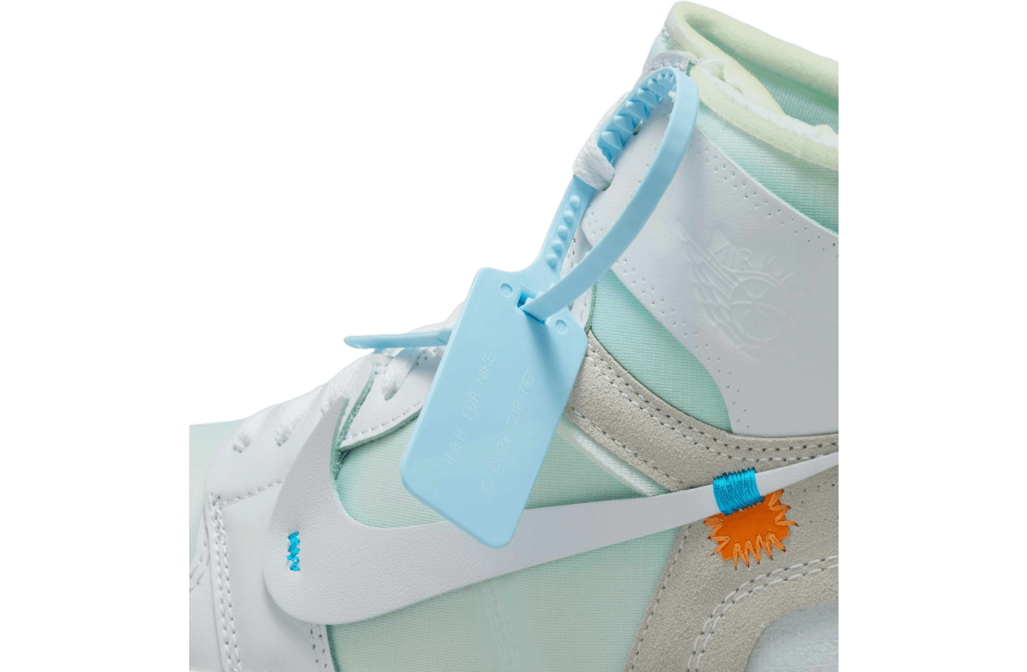 Virgil Abloh Archive x Jordan 1 Retro High OG 'Alaska'