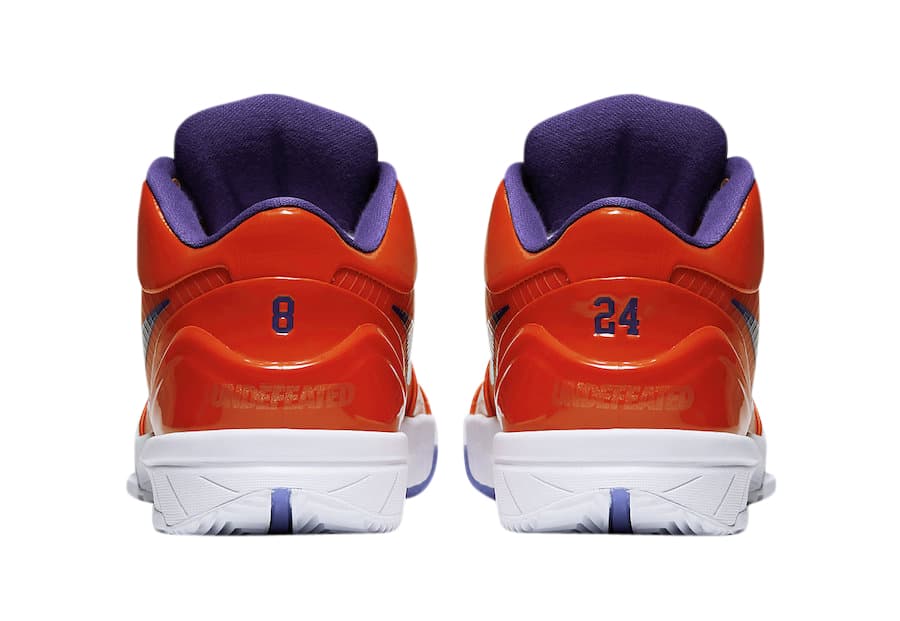 Undefeated x Kobe 4 Protro 'Team Orange'