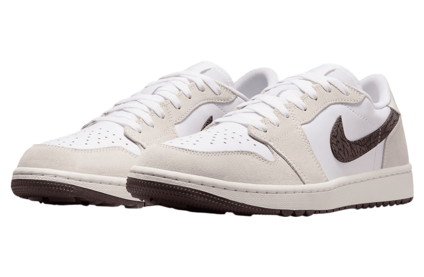 Jordan 1 Low Golf 'Light Orewood Elephant'