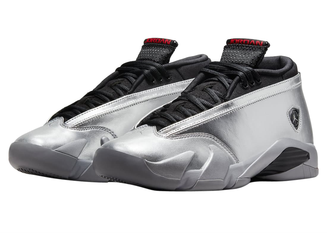 Jordan 14 Retro Low 'Metallic Silver'